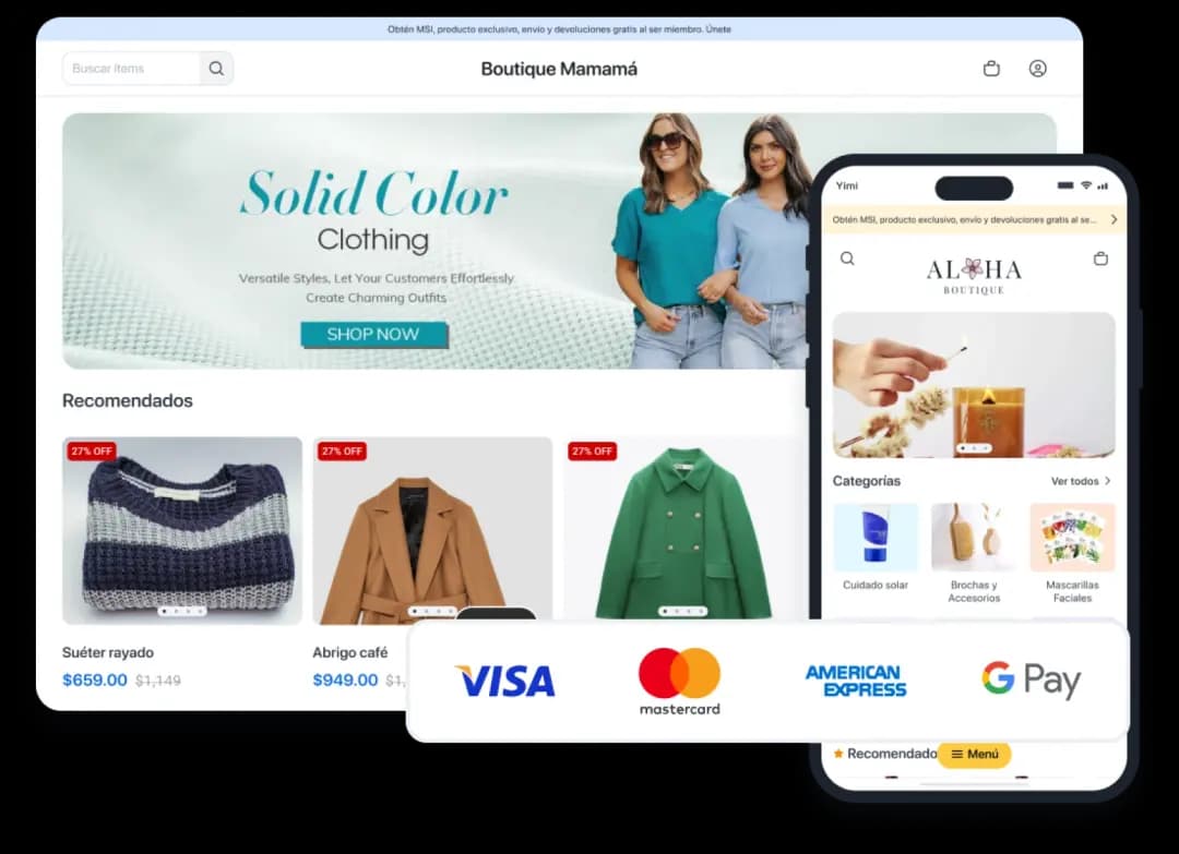 Tienda online RetailPOS